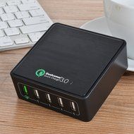 Quick Charge 3.0 USB Smart Charger AVIDET 40W 5-Port USB Charger PowerPort 5 for iPhone 7/7 Plus,iPhone 6/6 Plus... N8