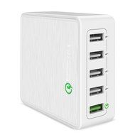 Quick Charge 3.0 USB Smart Charger AVIDET 40W 5-Port USB Charger PowerPort 5 for iPhone 7/7 Plus,iPhone 6/6 Plus... N9