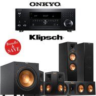 Onkyo TX-RZ900 7.2-Channel Network Home Theater Receiver + Klipsch RP-260F + Klipsch RP-440C + Klipsch RP-250S...