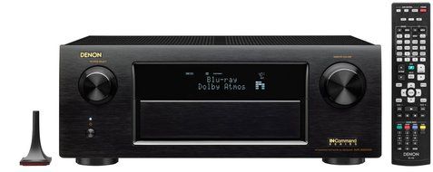 Denon AVRX6200W 9.2 Channel Full 4K Ultra HD A/V Receiver with Bluetooth and Wi-Fi + Sennheiser HD201Headphones... N2
