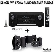 Denon AVR-S700W Bundle 7.2-Channel Network A/V Receiver with Bluetooth and Wi-Fi + Paradigm Cinema 100 Home Theater...