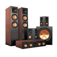 Klipsch RP-280F Home Theater System Bundle (Cherry with Black Surrounds and Subwoofer) with Denon AVR-X4200W