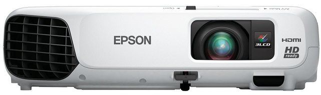 Epson Home Cinema 730HD, HDMI, 3LCD, 3000 Lumens Color and White Brightness, Home Entertainment Projector N3