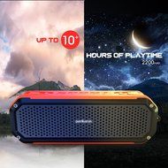 Portable Speakers, Parikaras Wireless Bluetooth 4.0 Waterproof Rugged Speaker w/ Mic, IP64 Water Resistant Shower... N5