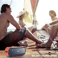 Portable Speakers, Parikaras Wireless Bluetooth 4.0 Waterproof Rugged Speaker w/ Mic, IP64 Water Resistant Shower... N8