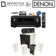 Denon AVR-S920W 7.2 4K Ultra HD AV Receiver + ProCinema 600 System (White)