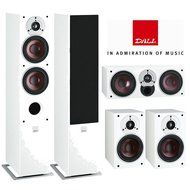 Dali 5-Piece Speaker System with Zensor 5, Zensor 1, and Zensor Vokal in White