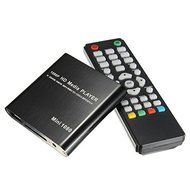 1080P Mini HDD Media Player MKV/H.264/RMVB Full HD With HOST USB/SD Card Reader,Silver N4