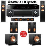 Klipsch RP-260F 5.2 Reference Premiere Home Theater System with Yamaha RX-A1060BL 7.2-Ch Network A/V Receiver