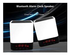 iHome Fusion Portable Bluetooth Speaker LED FM Radio Alarm Clock Speaker Hand-Free Call MP3 Player TF/Micro SD... N7