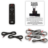 Acoustic Audio AA5103 Home Theater 5.1 Speaker System with 2 Extension Cables Surround Sound N4