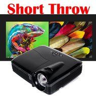 2016 Media HD 3D Movie DLP Technology Short Throw Projector HDMI USB VGA for office Home Theater school