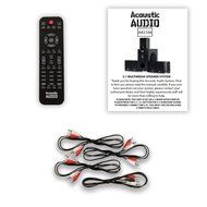 Acoustic Audio AA5104 600 Watt 5.1 Home Theater Surround Sound Speaker System N4
