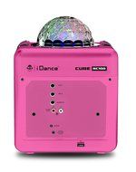 iDance Sing Cube 50W Bluetooth Speaker (Pink) N2