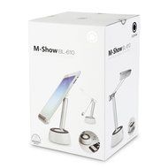 GGMM&reg; M-Show 6W Wireless Portable Bluetooth Rechargeable Speaker With 90 degree rotating stand &amp; Eye-Care LED... N6