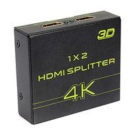 BephaMart V-King VK-102A 1X2 Mini 2-Port Ultrahd 4K x 2K 1080P 4K HDMI 3D Splitter N2
