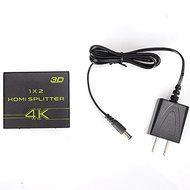BephaMart V-King VK-102A 1X2 Mini 2-Port Ultrahd 4K x 2K 1080P 4K HDMI 3D Splitter N6