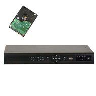 Best Professional 4 Channel NVR with 1TB Hard Drive, ONVIF agreement, 1080P HD Preview, max 5 megapixels IP camera...