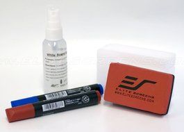 Elite Screens WhiteBoardScreen Series, 60-inch Diagonal 4:3, Ambient Light Rejecting Dry Erase Projection Screen... N16