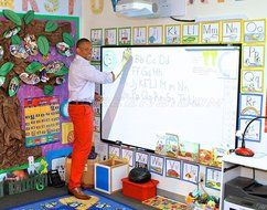 Elite Screens WhiteBoardScreen Series, 60-inch Diagonal 4:3, Ambient Light Rejecting Dry Erase Projection Screen... N18