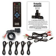 Acoustic Audio AA5160 Home Theater 5.1 Speaker System with Bluetooth FM Tuner and 5 Extension Cables N2