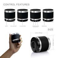 Etekcity RoverBeats T3 Ultra Portable Wireless Bluetooth Speaker, CSR 4.0 (Black) N4