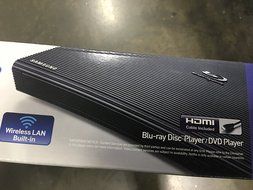 Samsung Full 1080p Blu-Ray Player with Built-In Wi-Fi Movie Streaming-HDMI Cable