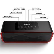 Apie portable Wireless Bluetooth Speakers 10W Output Power with Enhanced Bass HI-FI Surround Stereo Sound Speaker... N10