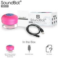 SoundBot&reg; SB512-PRO HD Premium Water &amp; Shock Resistant Bluetooth Wireless Shower Speaker, Hands-Free Portable... N7