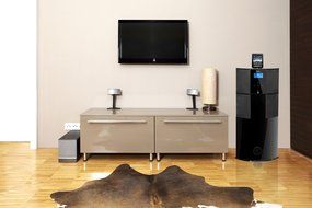 Pyle Home PHST94IPGL 600 Watt 2.1 Channel Home Theater Tower with Docking Station for iPod/iPhone/iPad (Black... N5