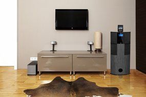 Pyle Home PHST94IPGL 600 Watt 2.1 Channel Home Theater Tower with Docking Station for iPod/iPhone/iPad (Black... N12