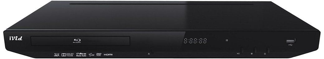 iVid BD780 Multi Region Free 3D Blu Ray DVD Player PAL/NTSC 110-240 Volt