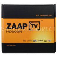 ZaapTV HD509N IPTV Media Player Arabic Turkish Greek Afghan Streamer for Zaap TV 509 N6