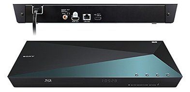 SONY S5100 2D/3D Multi System Blu Ray Disc DVD Player - PAL/NTSC - Wi-Fi - Comes with US and EU Connectors for... N2