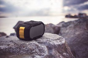 Photive S5 Compact Water Resistant Portable Bluetooth Speaker N6