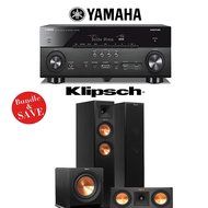 Yamaha AVENTAGE RX-A760BL 7.2-Channel Network A/V Receiver + Klipsch RP-250F + Klipsch RP-250C + Klipsch R-110SW...