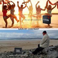 Vtin Cuber Waterproof Speakers Bluetooth 4.0 Speakers with 5W Audio Driver and IP67 Waterproof Design for iPhone... N5