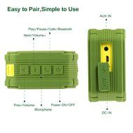 Archeer A106 Outdoor Portable Bluetooth Speakers with Microphone, Powerful 5W Driver with Enhanced Bass, 20 hour... N4