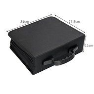 BephaMart 288 Disc Capacity CD DVD Storage Holder Box Cover Carrying Case Organizer Black N4