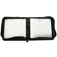 BephaMart 288 Disc Capacity CD DVD Storage Holder Box Cover Carrying Case Organizer Black N5