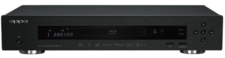 Oppo BDP-103 Region Free Blu Ray Player - A/B/C Blu Ray and 0-8 DVD Player Best player! 4k Up-Scaling with Qdeo...