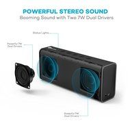 Bluetooth Speakers,TaoTronics Pulse X Wireless Portable Speaker 14W from Dual 7W Drivers, Strong Bass, High Definition... N2