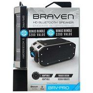 Braven BRV-Pro Portable Bluetooth Speaker and Black Solar Panel Bundle