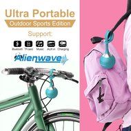 Alienwave Waterproof Wireless Bluetooth Portable Speaker with Microfiber Cleaner - Blue N2