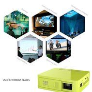 UC50 150'' Multimedia USB TF AV HDMI IR Home Theater LED Digital Video Game Pico Mini Support HD 1080p Mini Projector N14