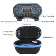 ECEEN Wireless Bluetooth Speaker - Bicycle Speaker Case with Hands-Free Speakerphone Calls and Rechargeable 4,000mAh... N3