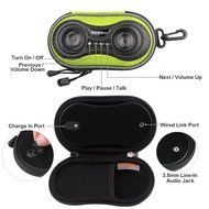 ECEEN Wireless Bluetooth Speaker - Bicycle Speaker Case with Hands-Free Speakerphone Calls and Rechargeable 4,000mAh... N26