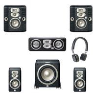 JBL L810 5.1 System w/ JBL L8400P sub, Harman Kardon SOHO Headphones Included