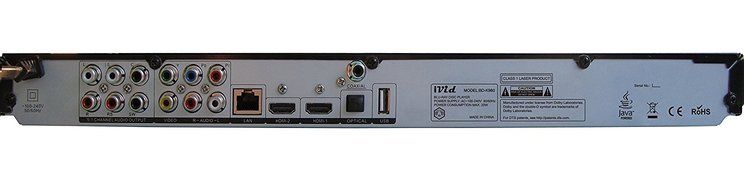 iVid BD-K980 Multi Region Free 4K Upscaling 3D Blu Ray DVD Player, NTSC/PAL N2