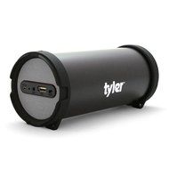 Tyler Portable Wireless Bluetooth Speaker TWS402-SL, Indoor/Outdoor 2.1 Hi-Fi Stereo Cylinder Loud Speaker, with...